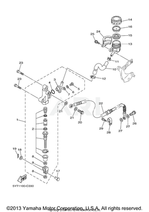 REAR MASTER CYLINDER