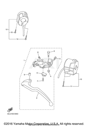 HANDLE SWITCH LEVER