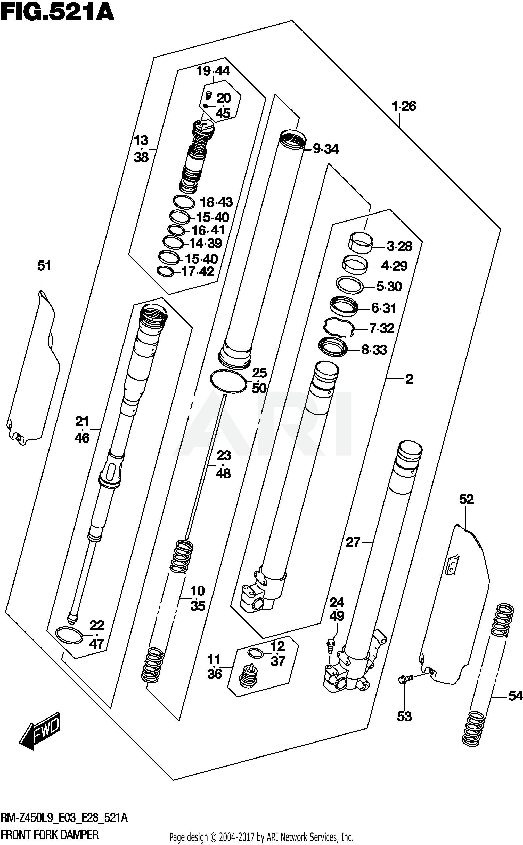 FRONT FORK DAMPER