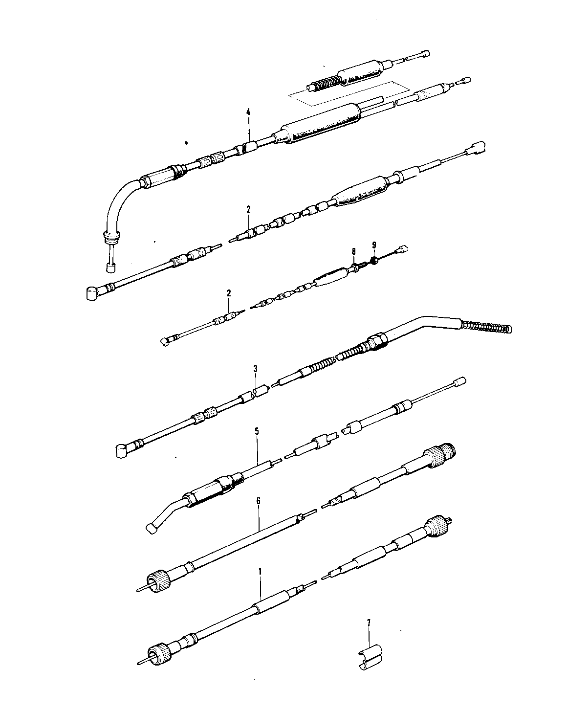 CABLES (&#39;73-&#39;75 F11/F11-A/F11-B)
