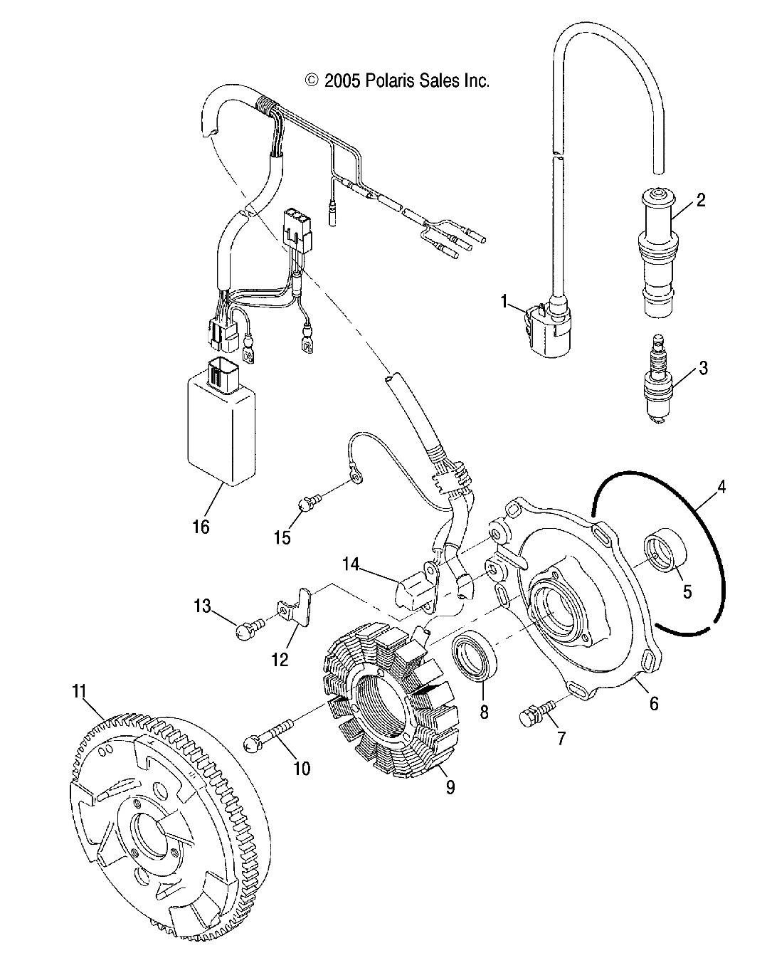 ENGINE, MAGNETO - R07RB50AA/RH50AA (4999202119920211E04)