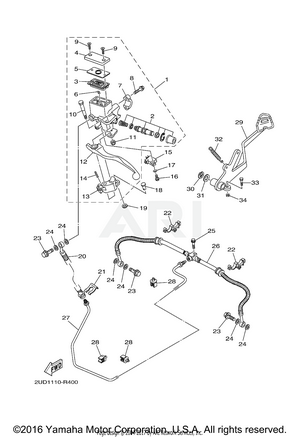 REAR MASTER CYLINDER