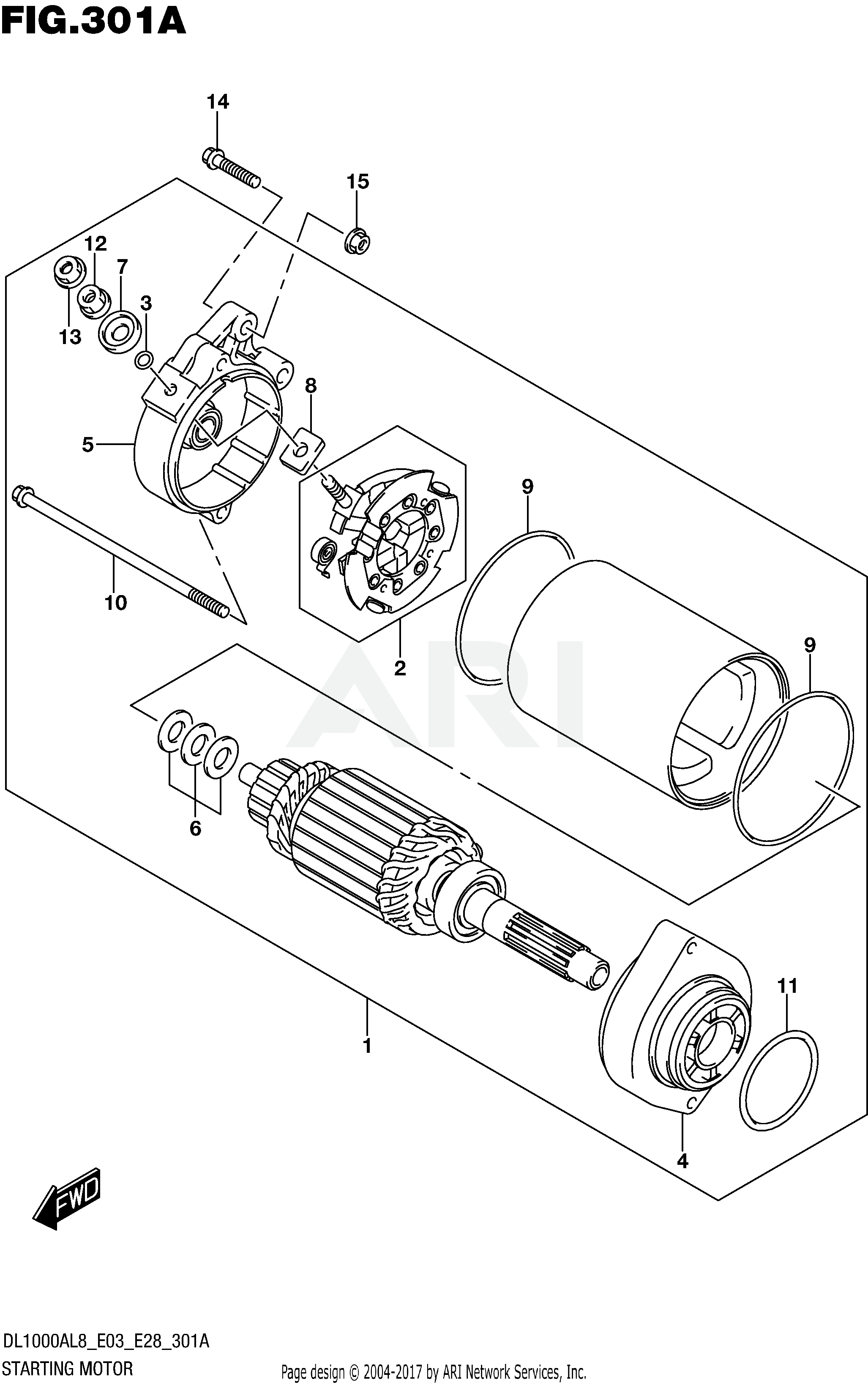 STARTING MOTOR