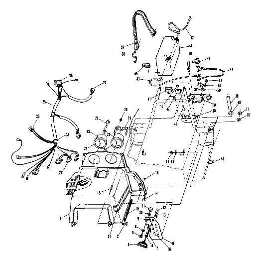 Console and Electrical (4910961096004A)
