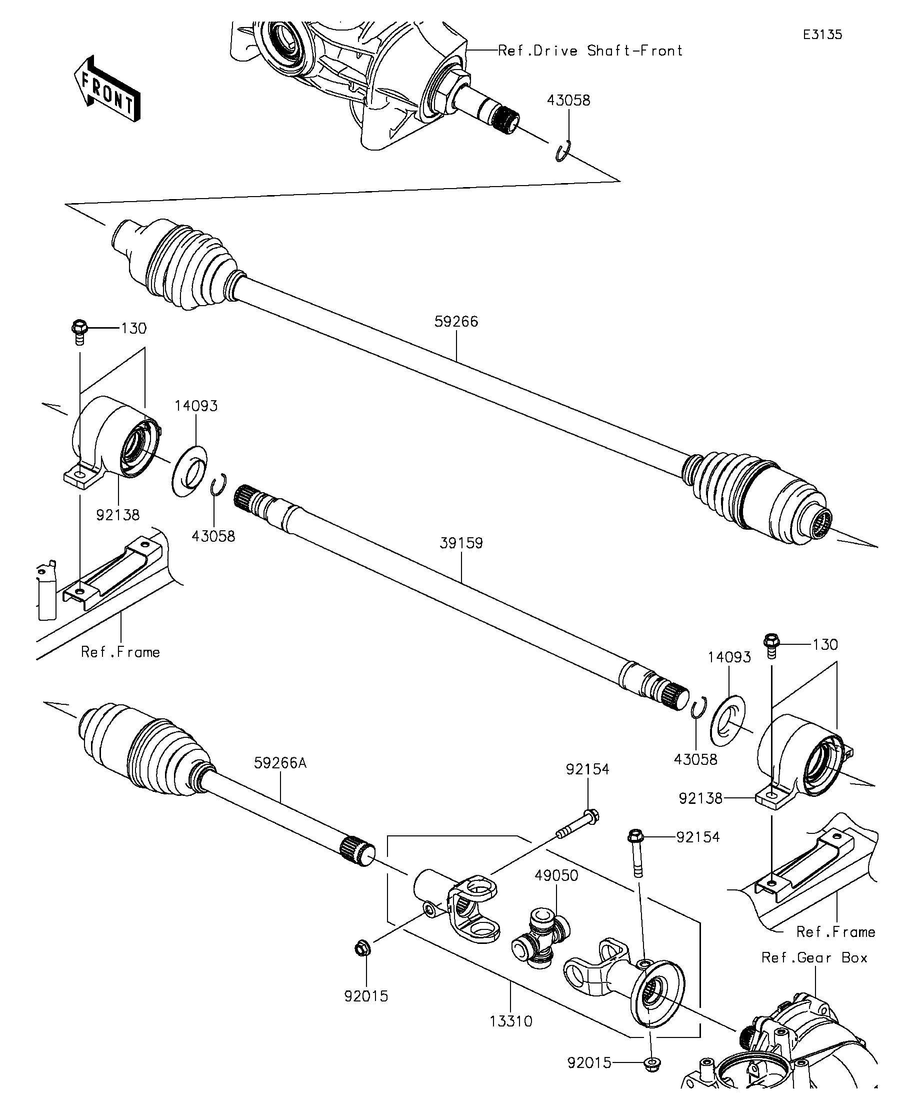 Drive Shaft-Propeller