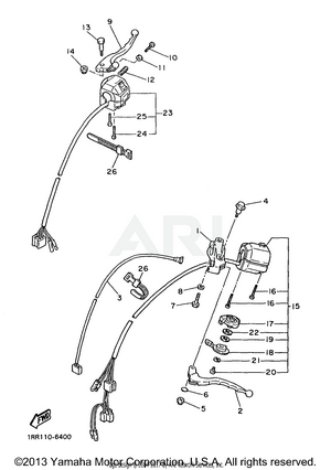 HANDLE SWITCH LEVER