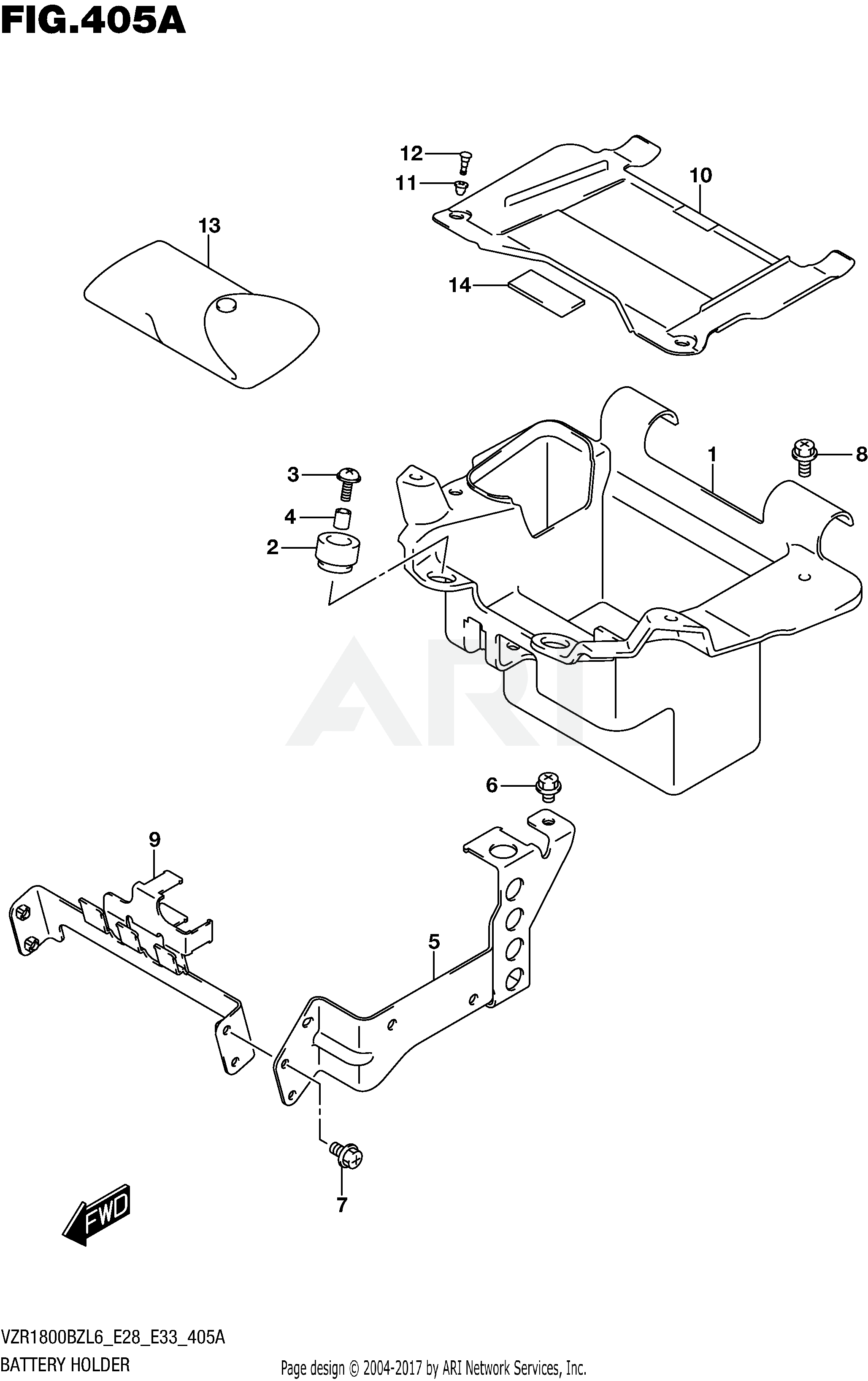 BATTERY HOLDER