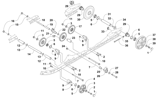 IDLER WHEEL ASSEMBLY