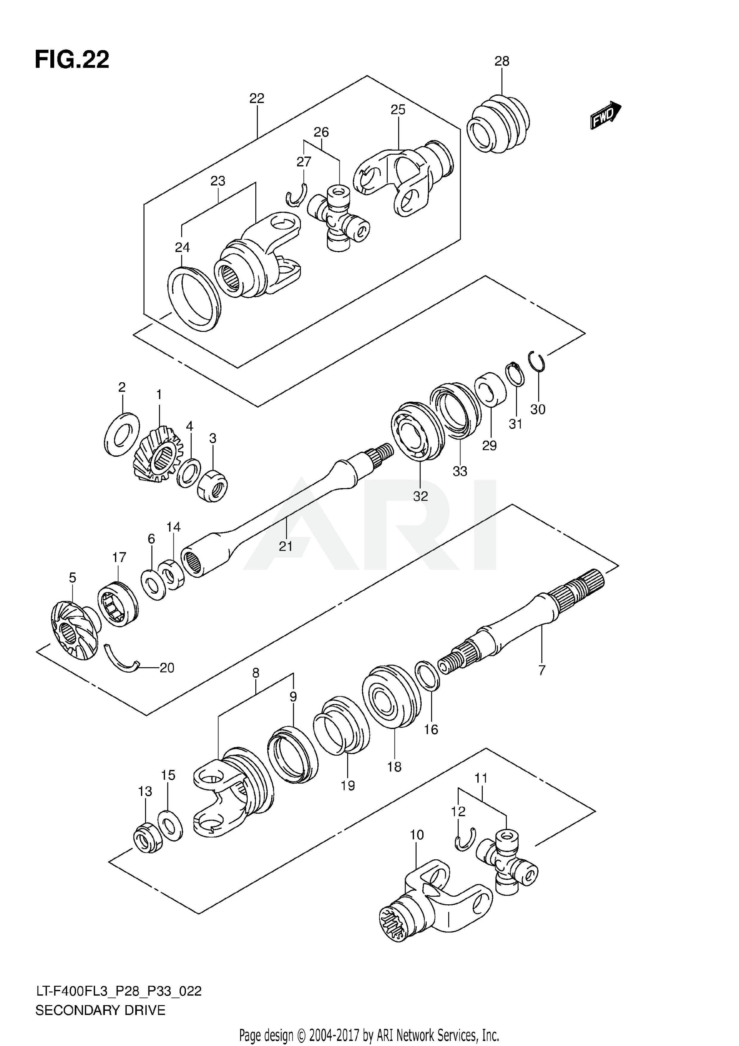 SECONDARY DRIVE