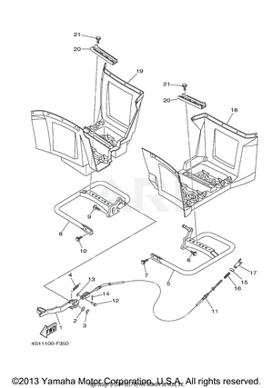 STAND FOOTREST