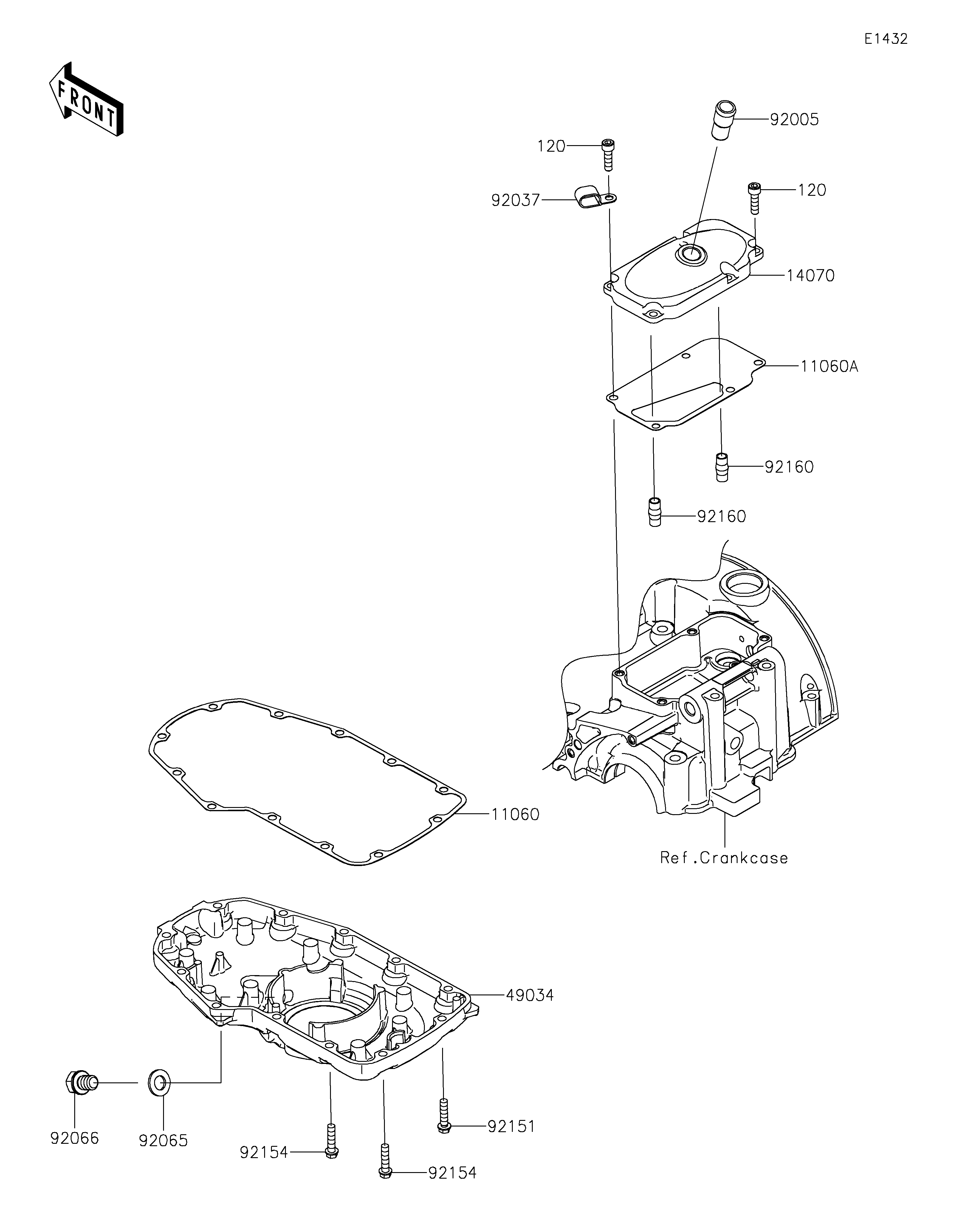 Breather Cover/Oil Pan