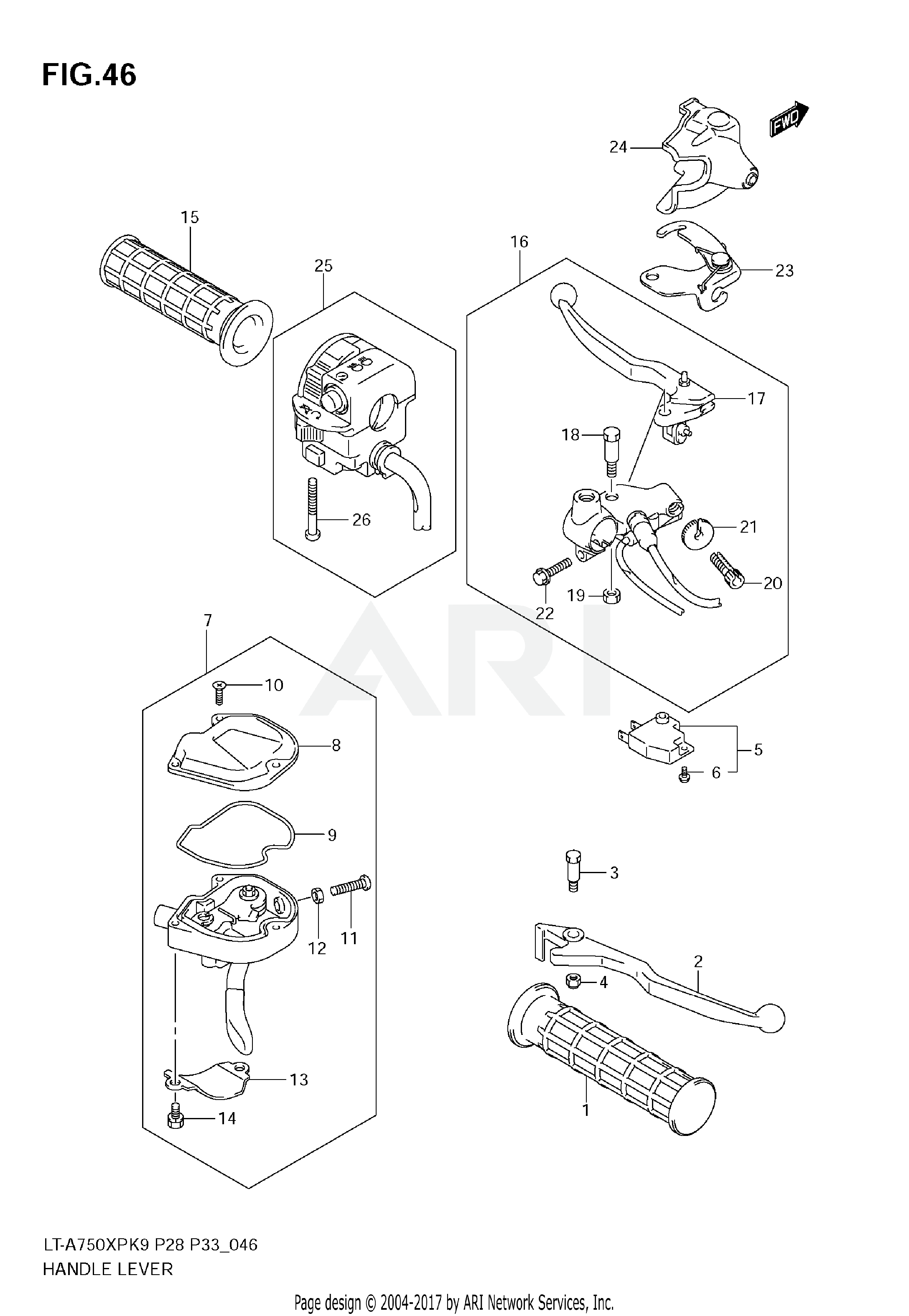 HANDLE LEVER