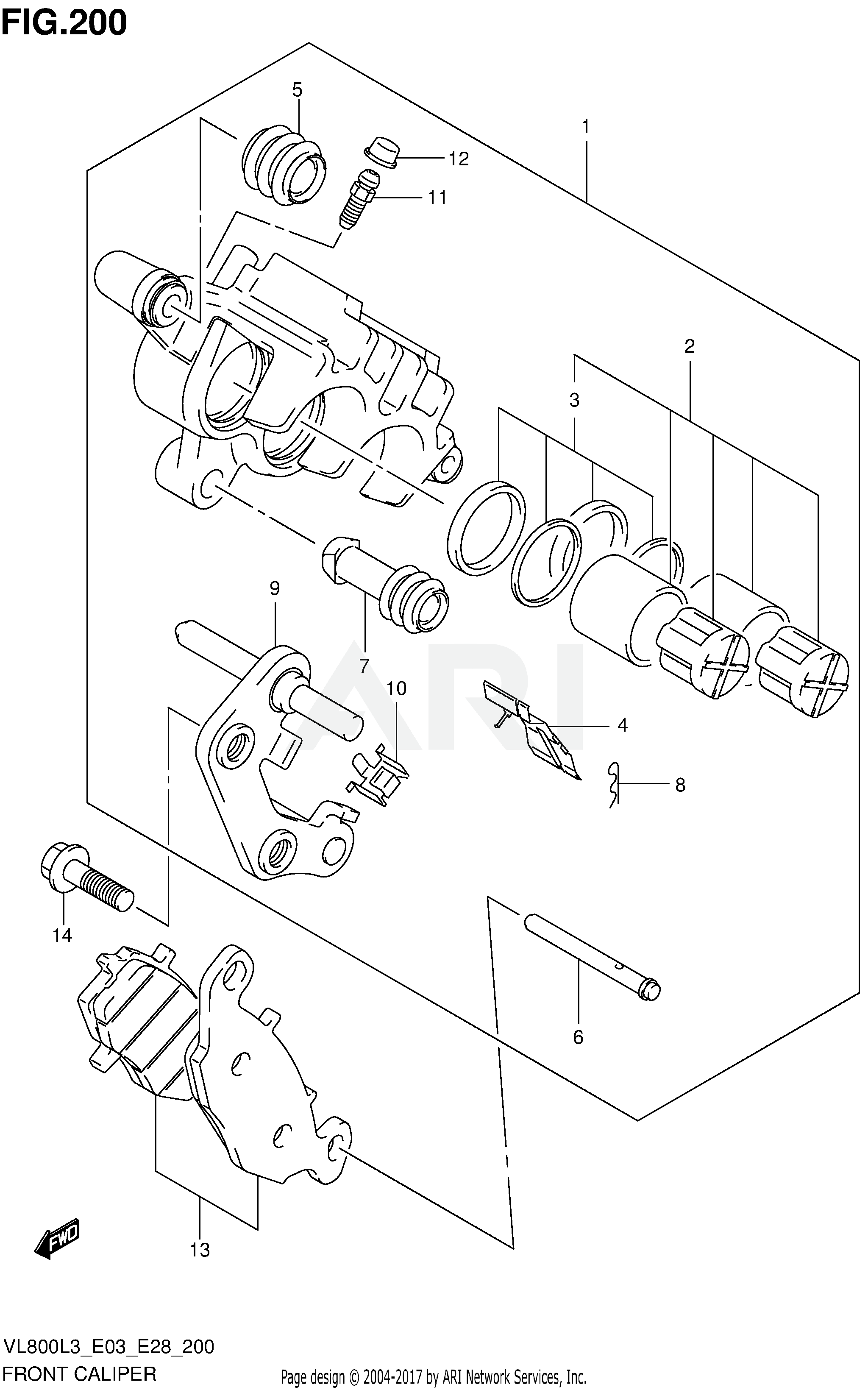 FRONT CALIPER