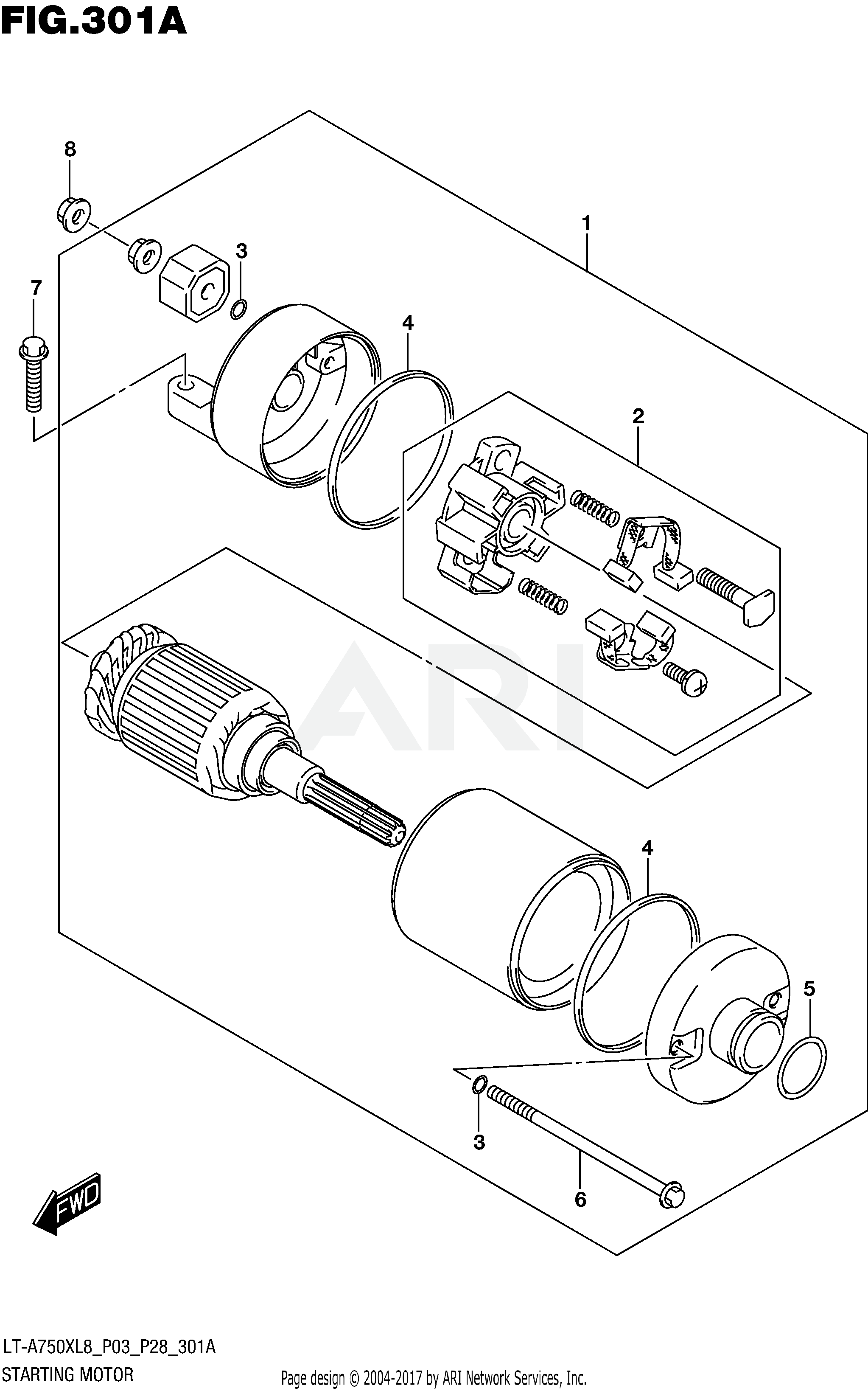 STARTING MOTOR