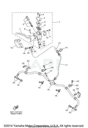 FRONT MASTER CYLINDER