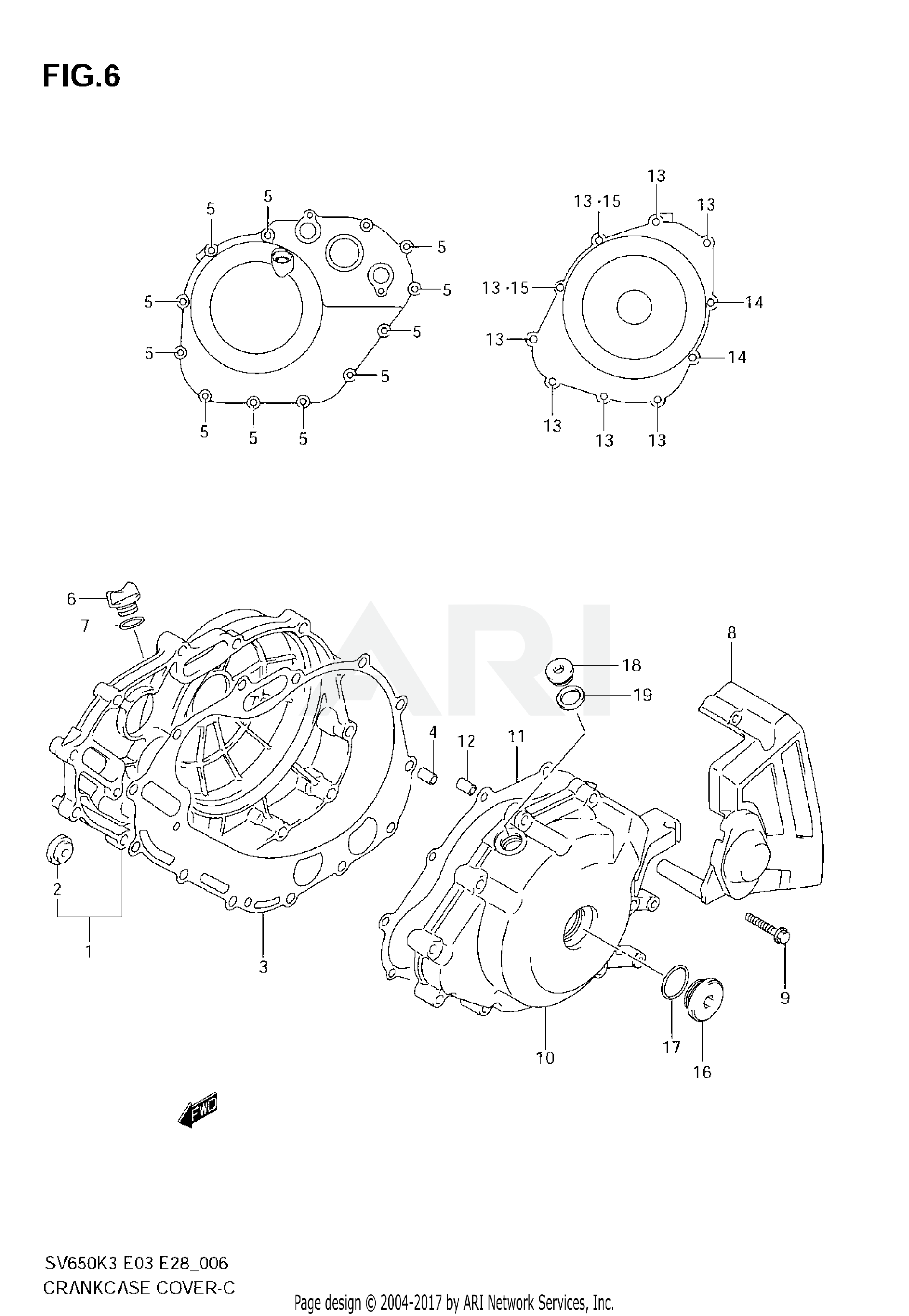 CRANKCASE COVER