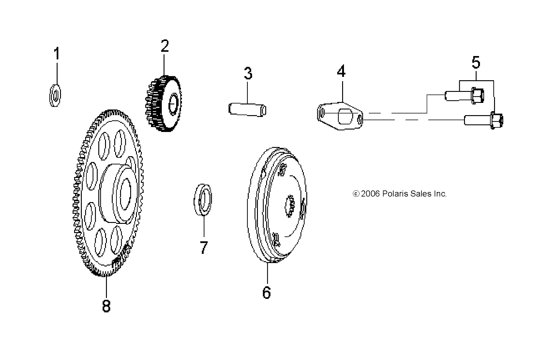 ENGINE, STARTER - A11KA09AB/AD (49ATVSTARTER207OTLW90)