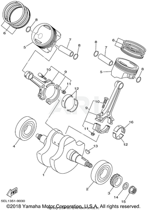 CRANKSHAFT PISTON