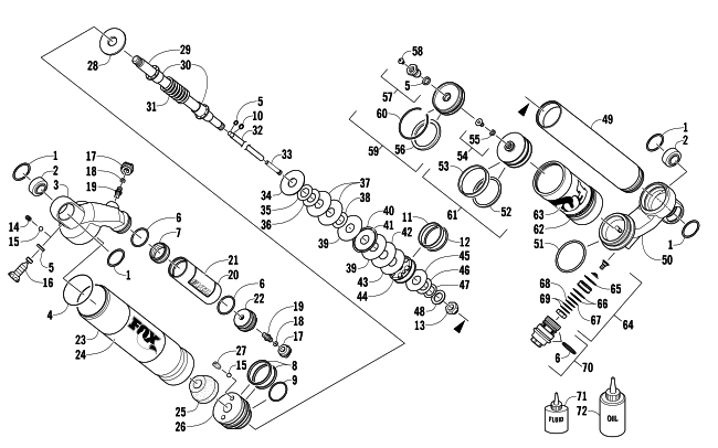 FRONT SUSPENSION SHOCK ABSORBER