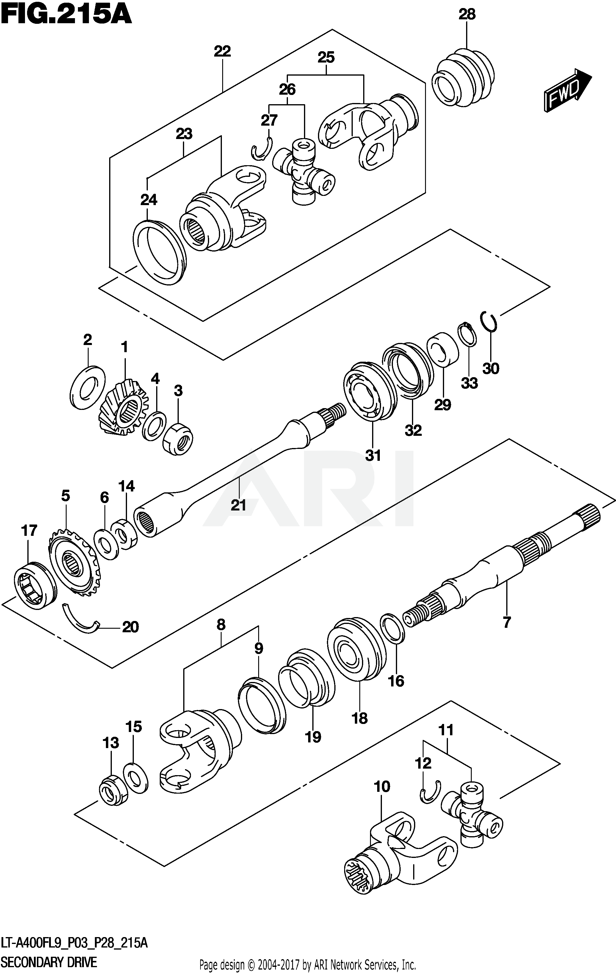 SECONDARY DRIVE