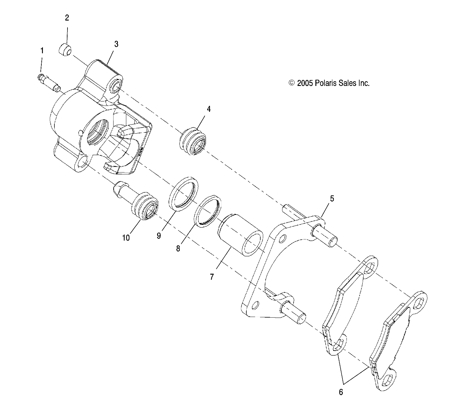 BRAKES, REAR CALIPER - R09VH76AX (4999204069920406B10)