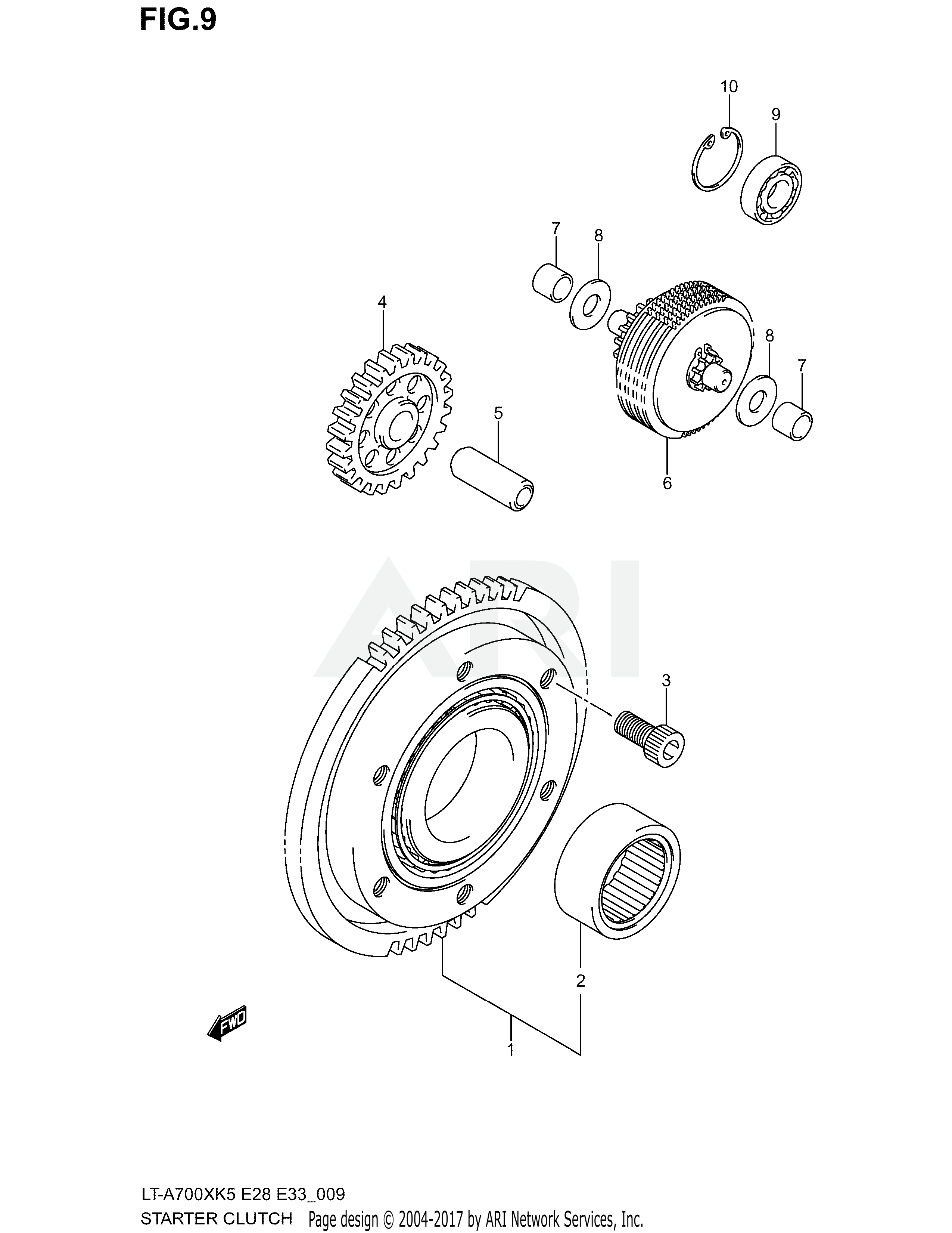 STARTER CLUTCH