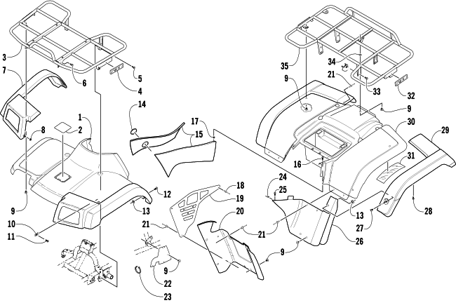 BODY PANEL ASSEMBLY