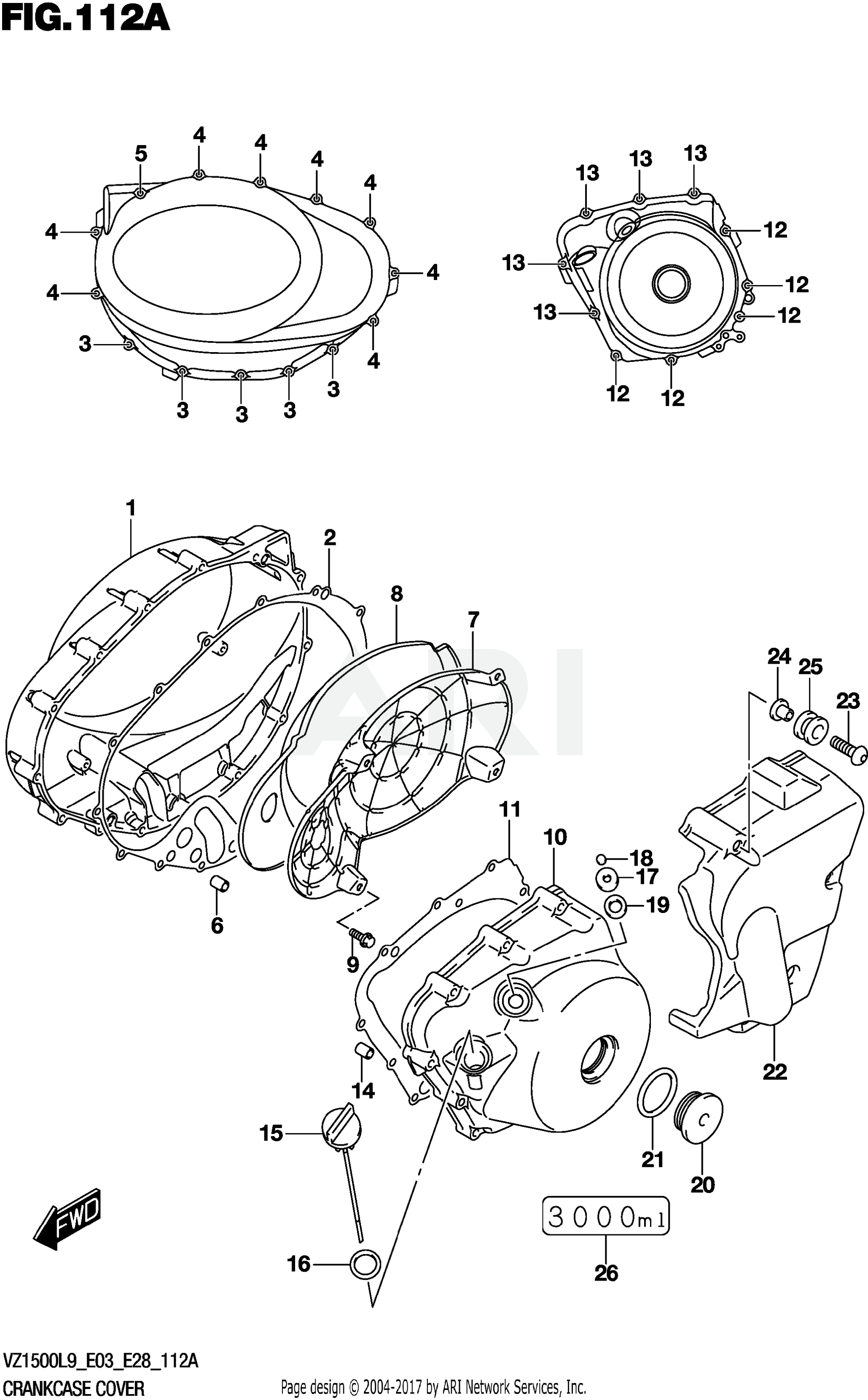 CRANKCASE COVER