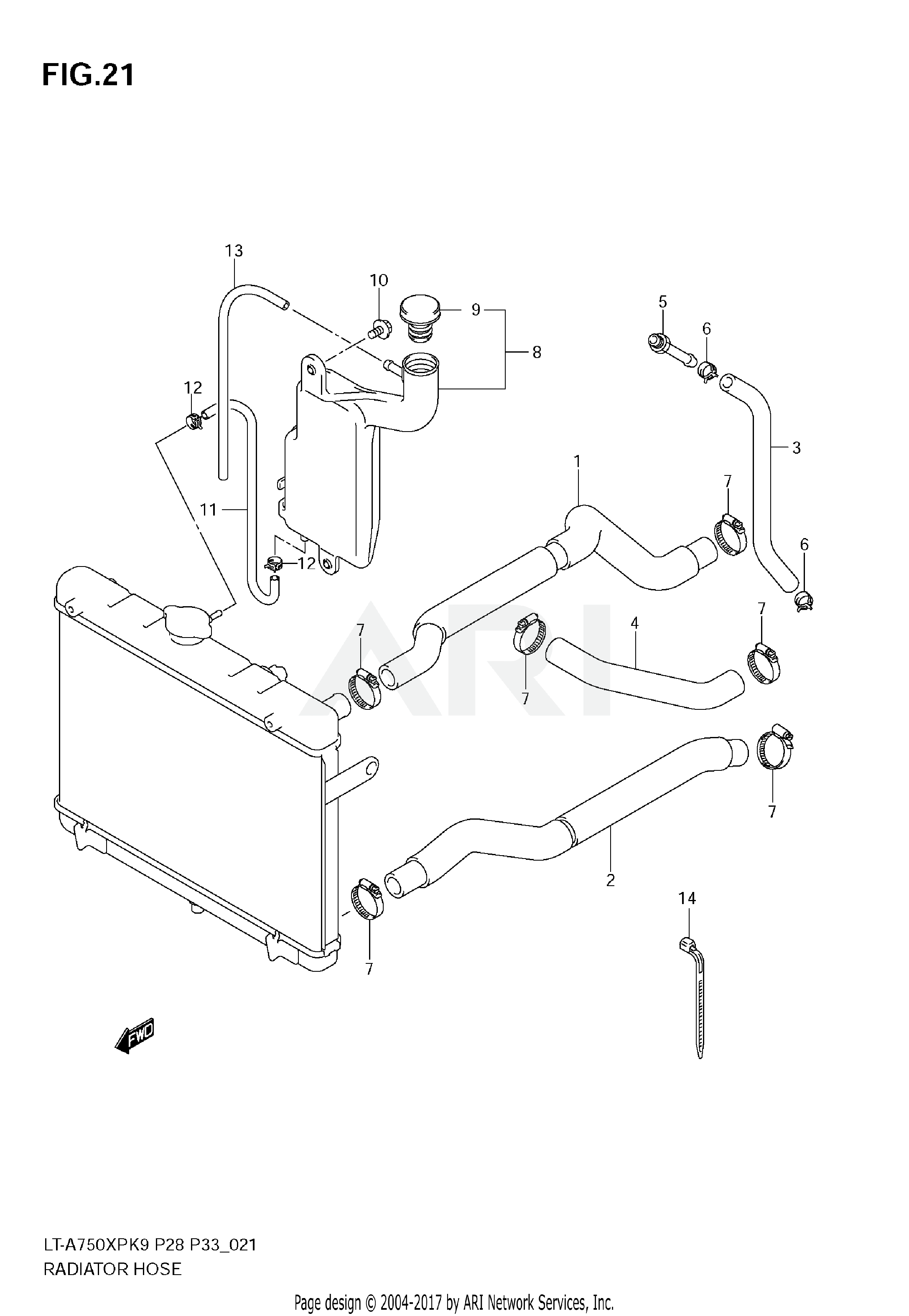 RADIATOR HOSE