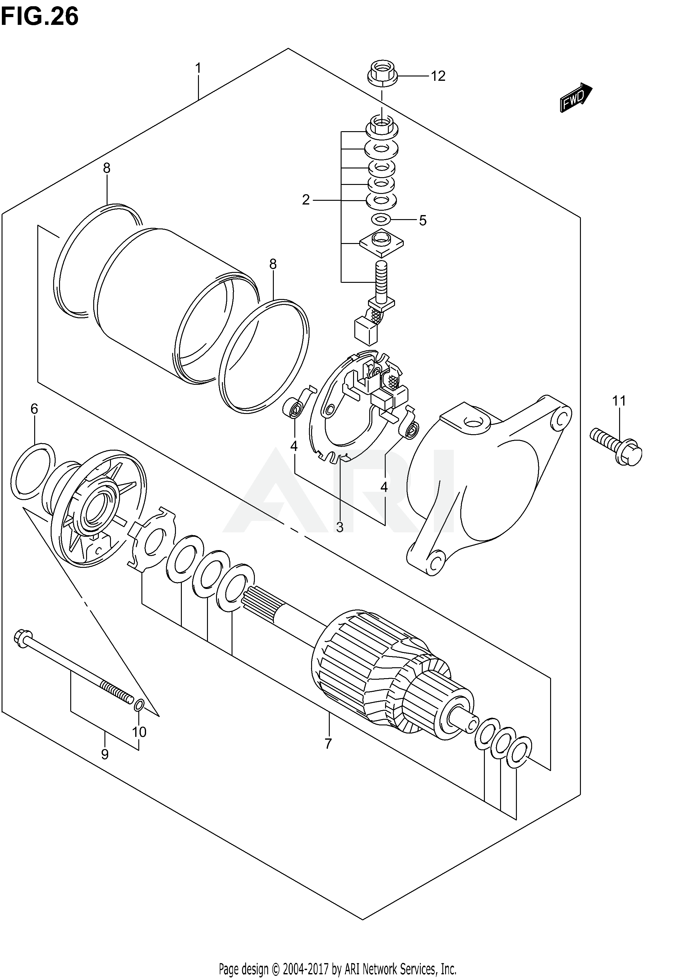 STARTING MOTOR