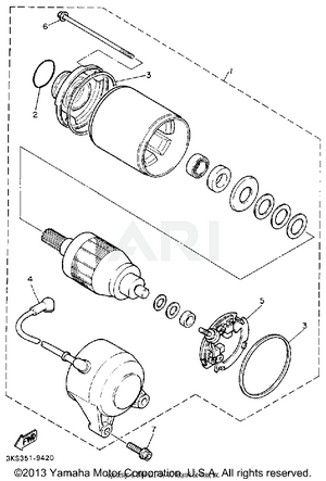 STARTING MOTOR