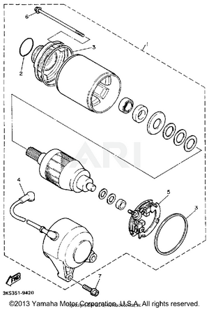 STARTING MOTOR