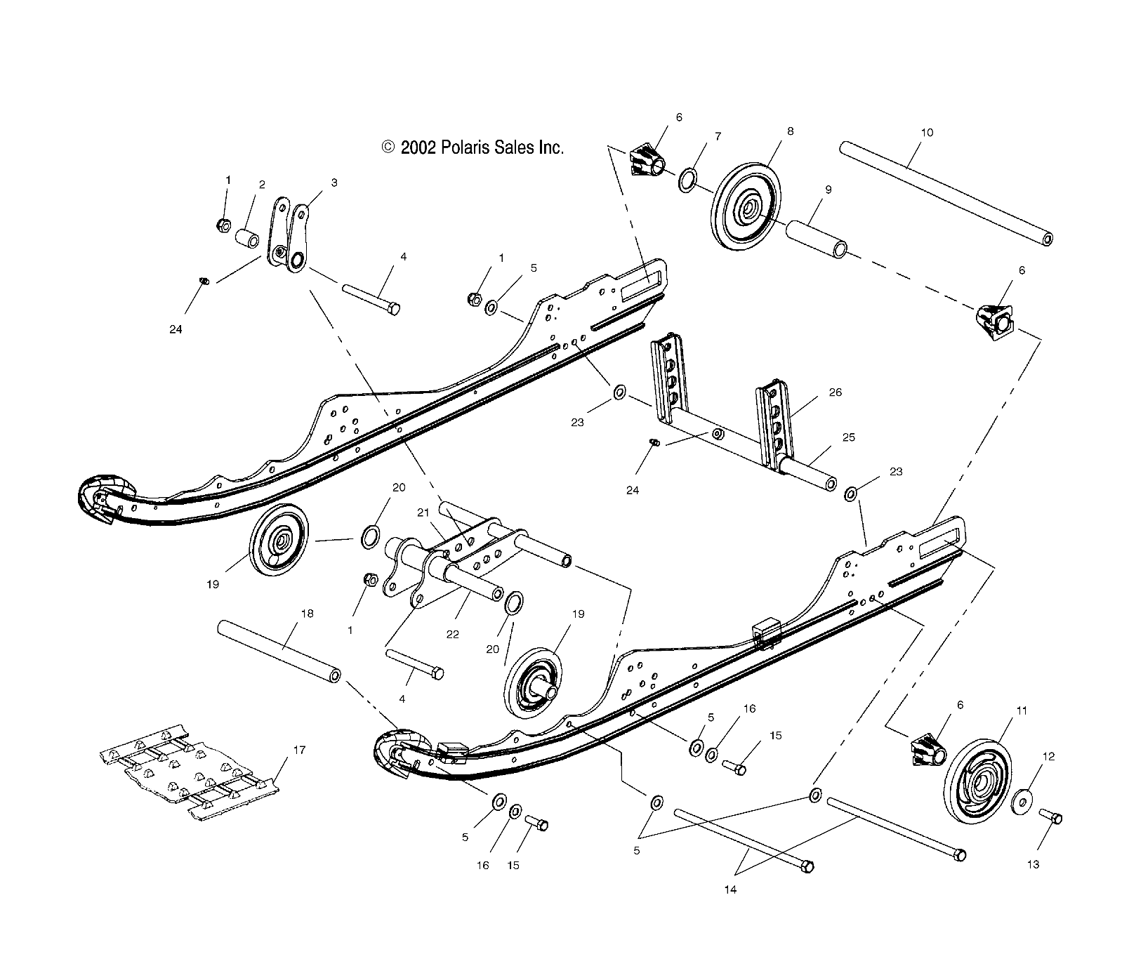 SUSPENSION - S03NB3AS/S03ND3AS (4977867786B08)