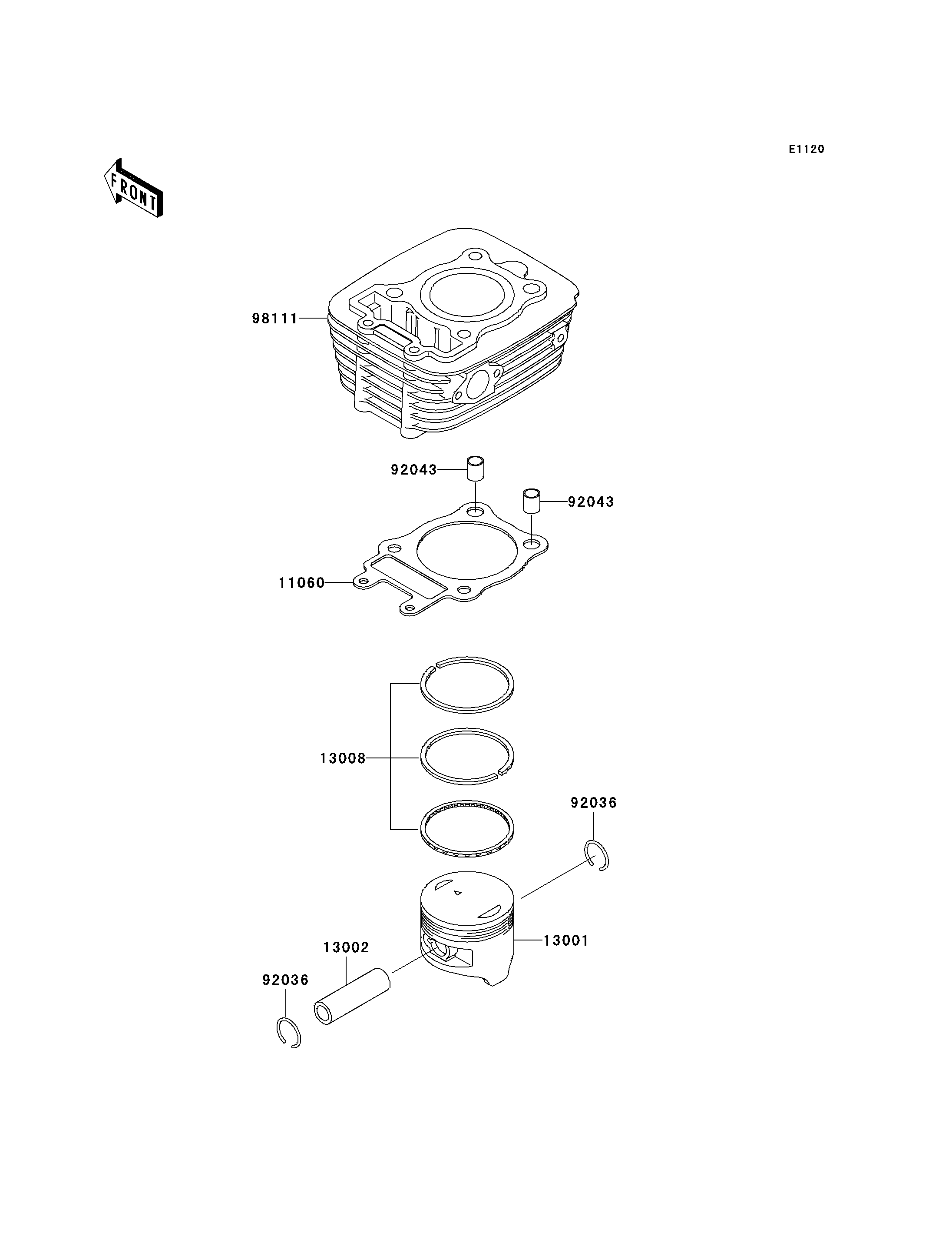 Cylinder/Piston(s)