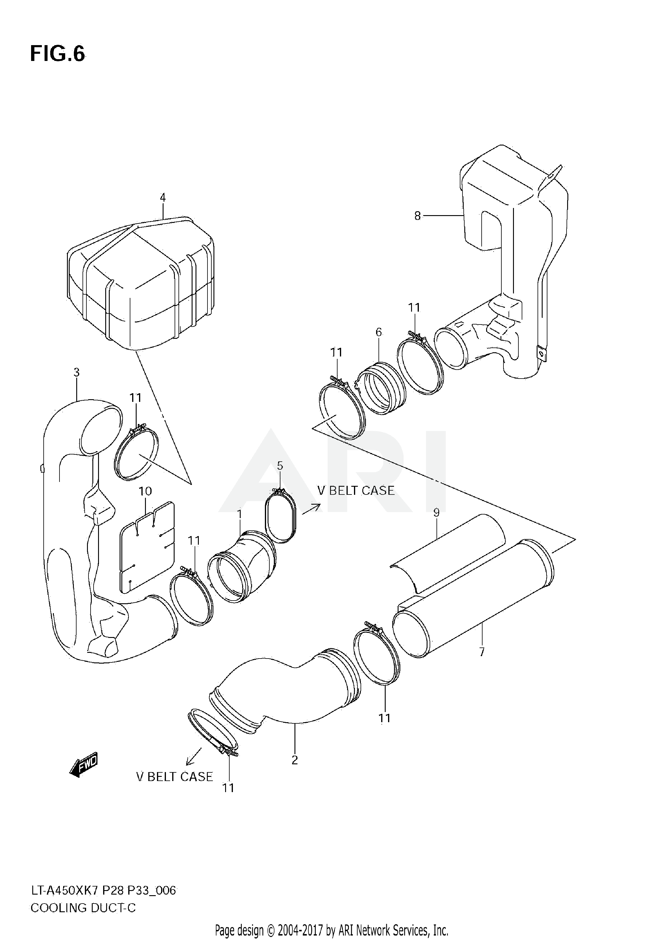 COOLING DUCT