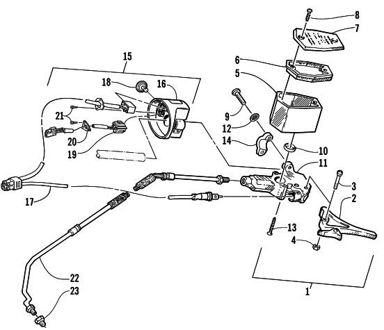 HYDRAULIC BRAKE CONTROL ASSEMBLY