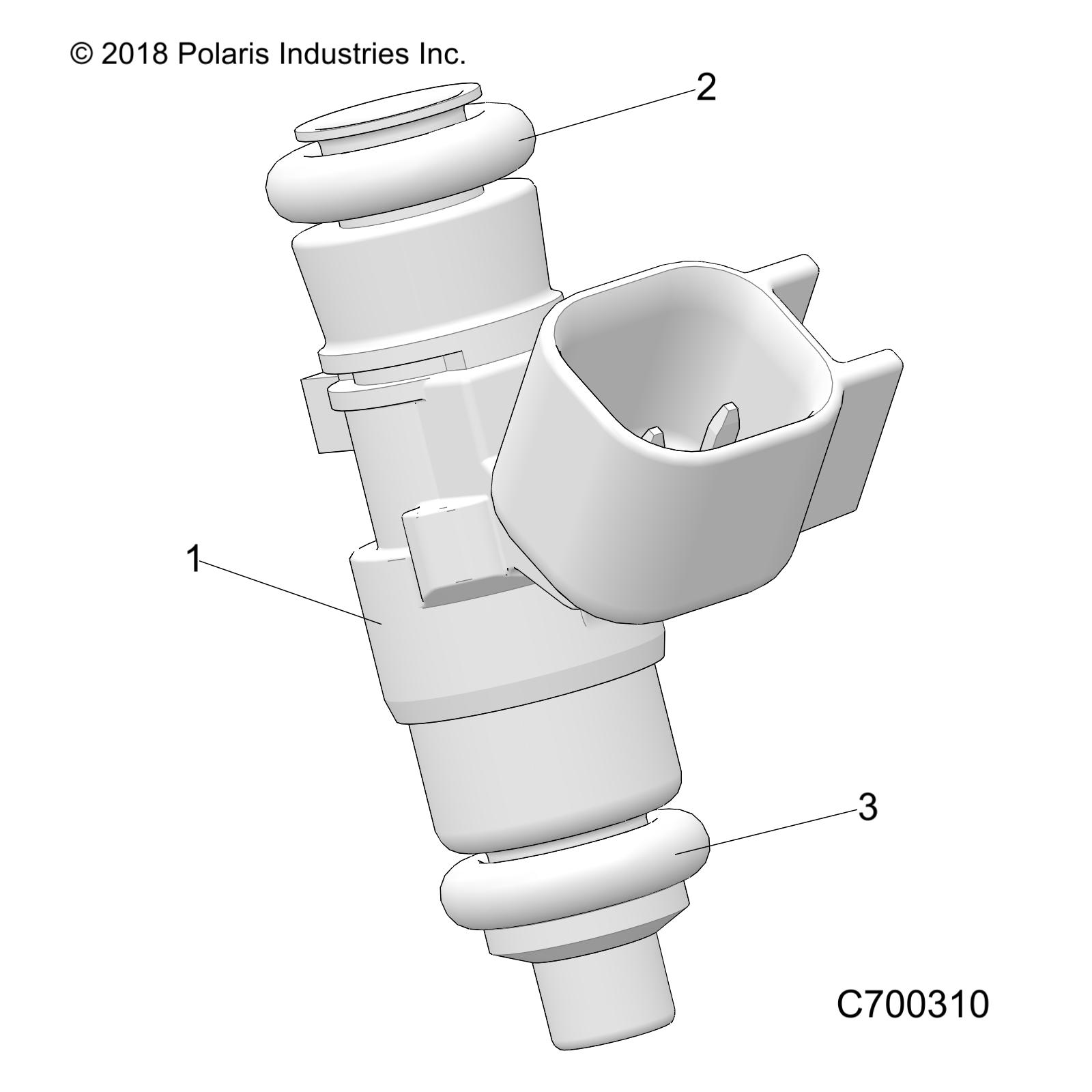 ENGINE, FUEL INJECTOR - R19RME57D7 (C700310)