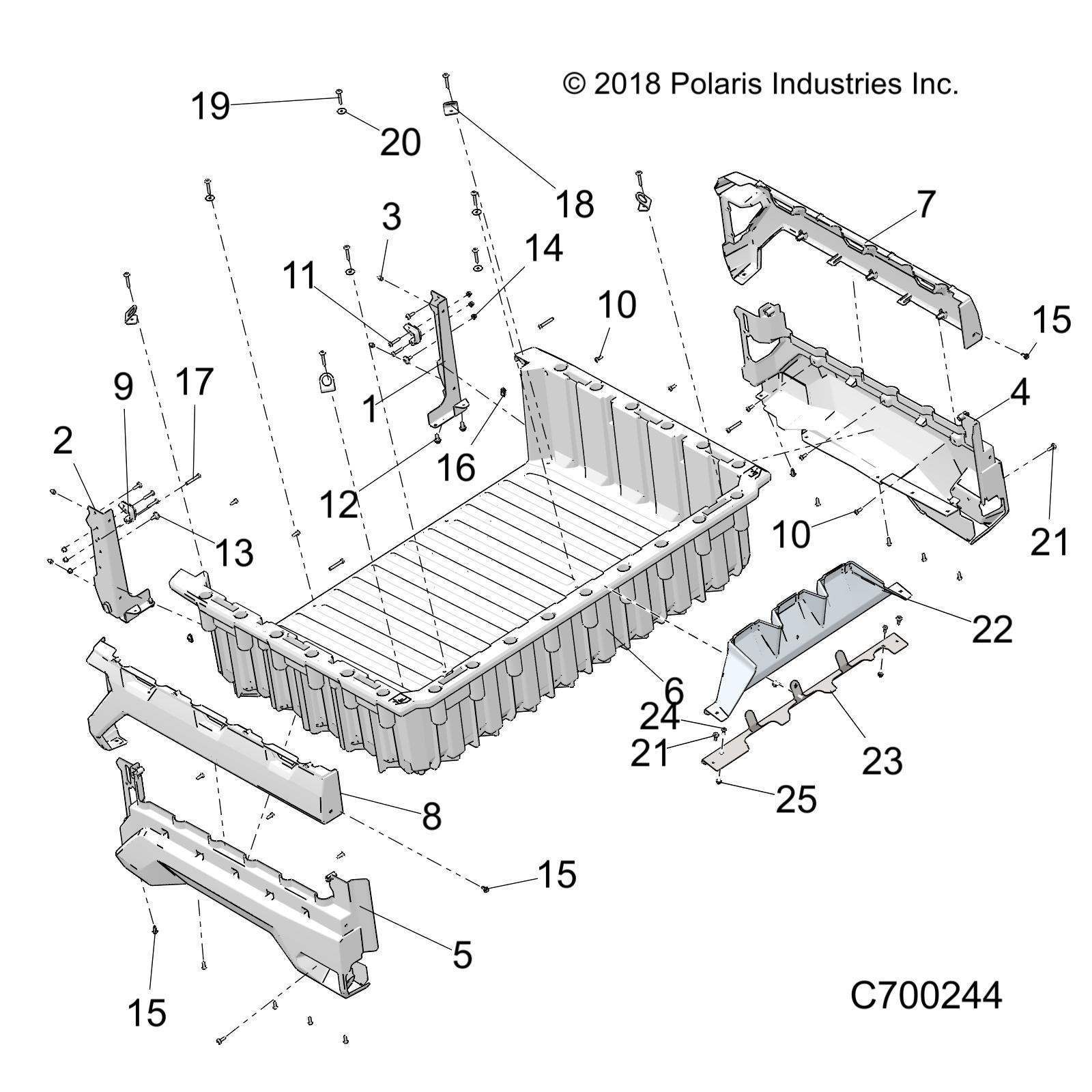 BODY, BOX - R19RRM99AL (C700244)