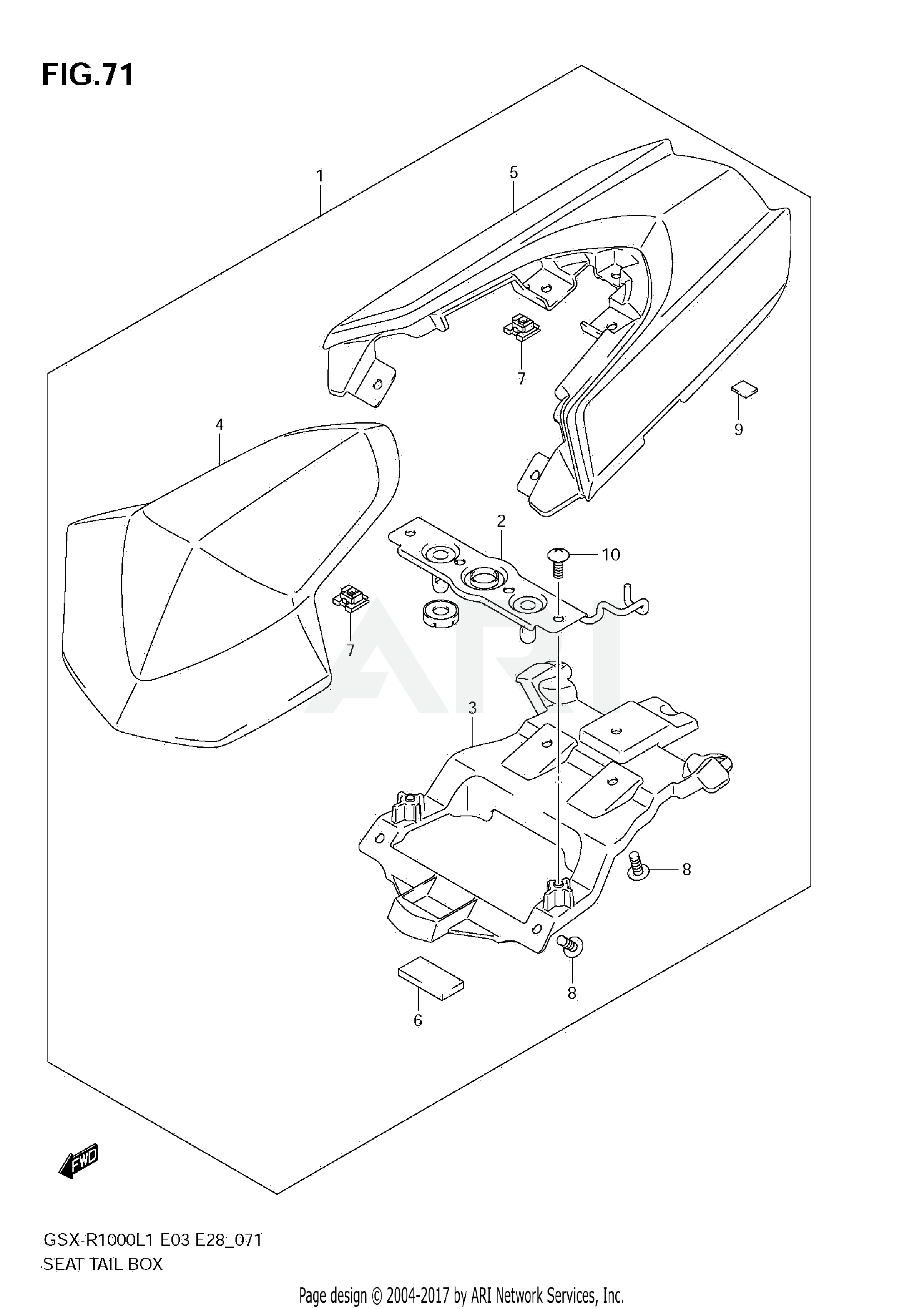 SEAT TAIL BOX