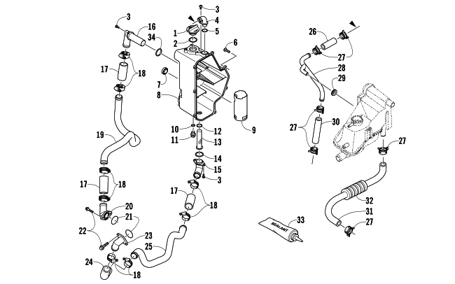 OIL TANK ASSEMBLY