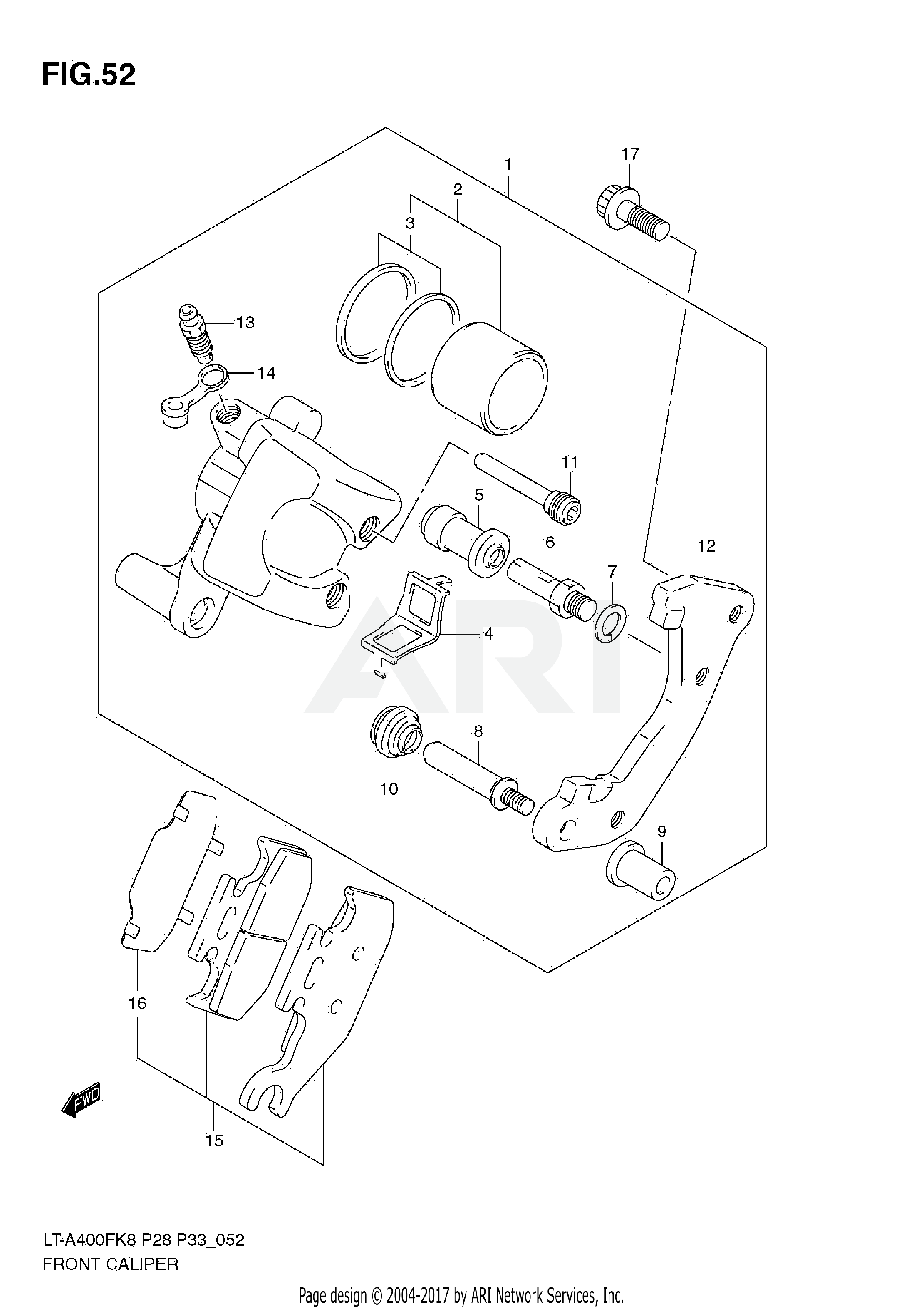 FRONT CALIPER