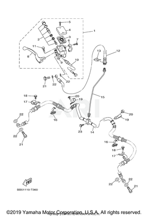 FRONT MASTER CYLINDER