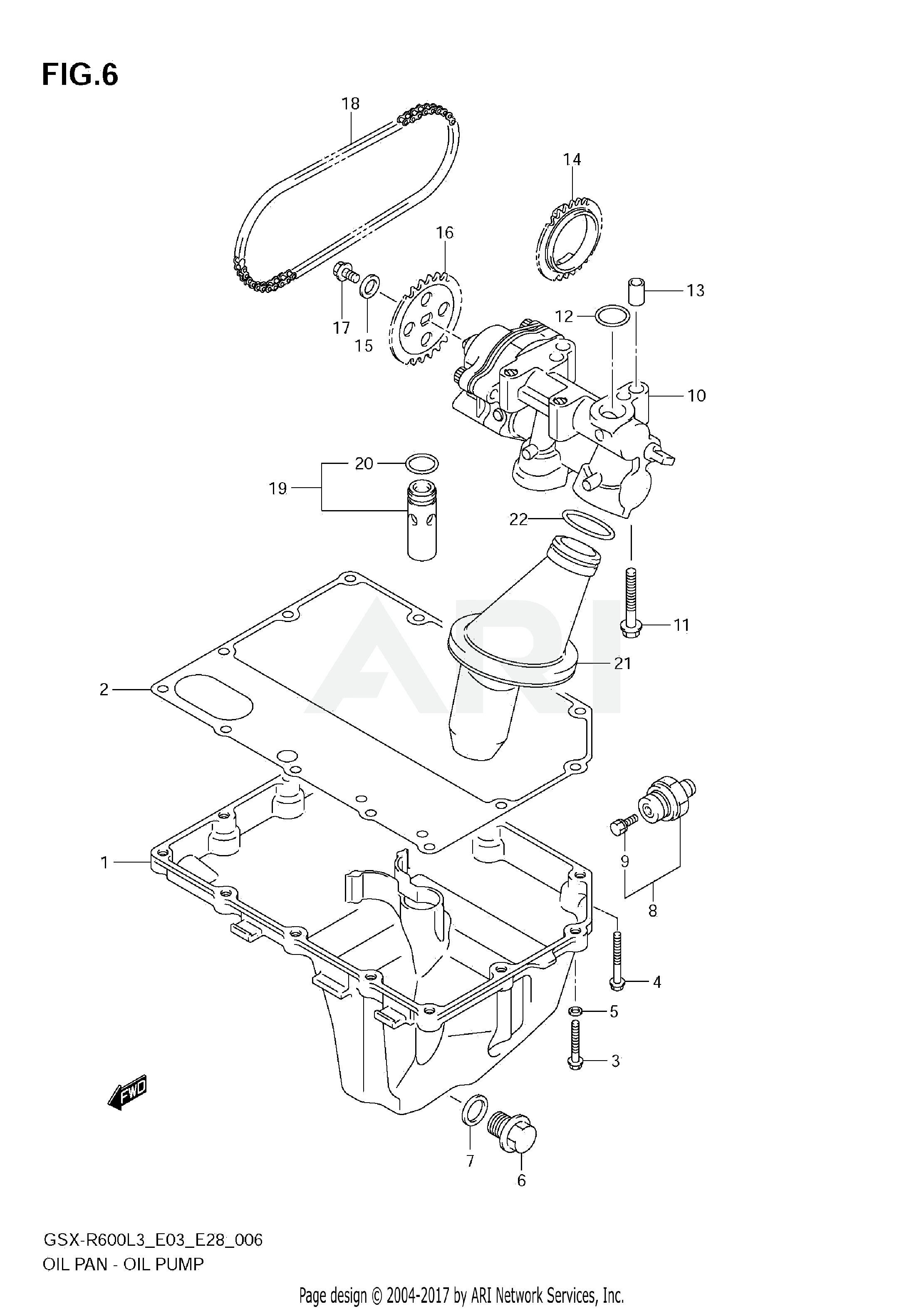 OIL PAN - OIL PUMP