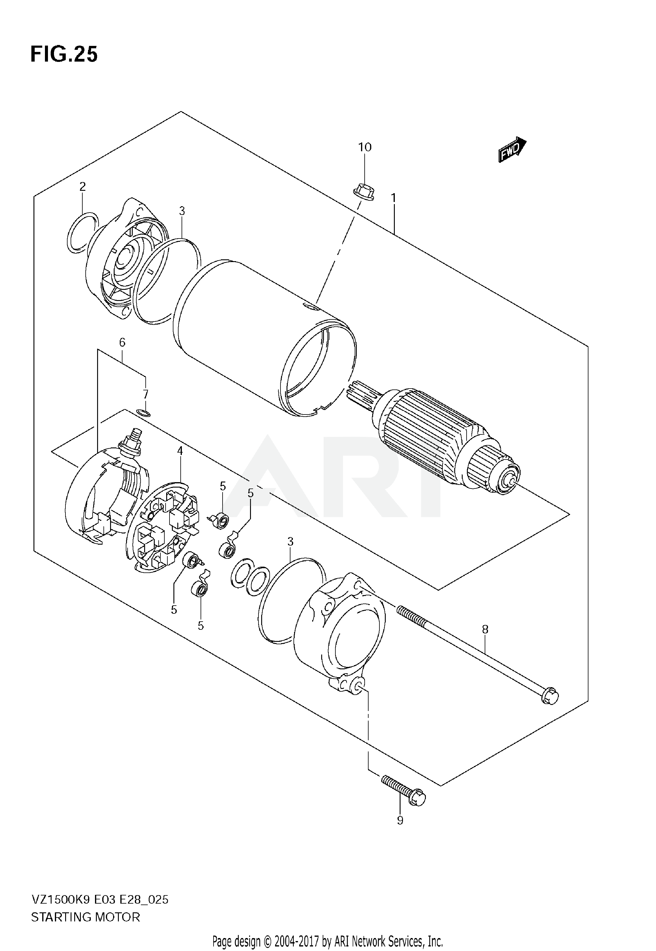 STARTING MOTOR