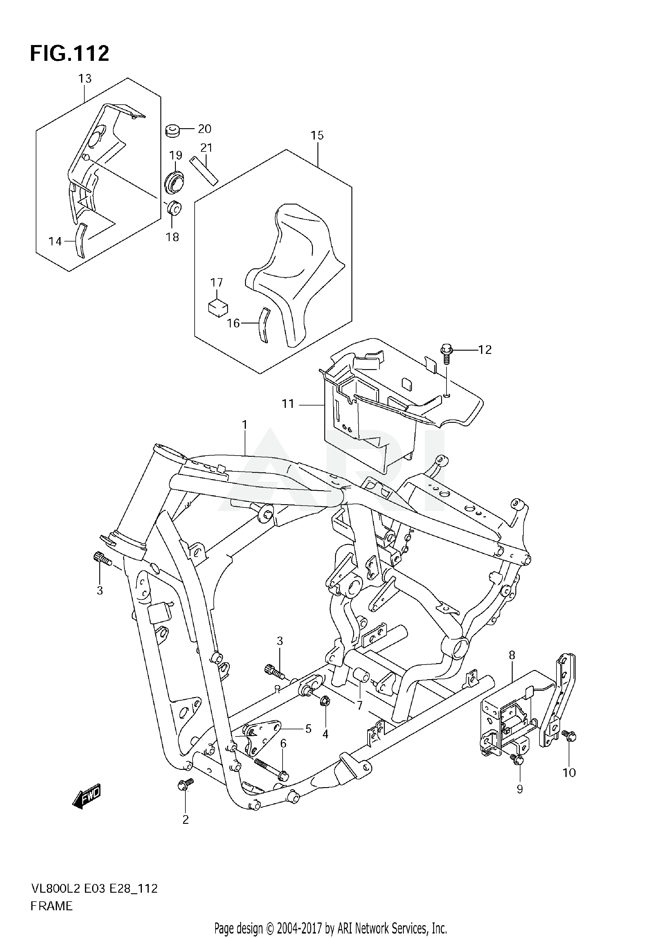 FRAME (VL800C  E33)