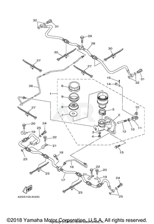 REAR MASTER CYLINDER