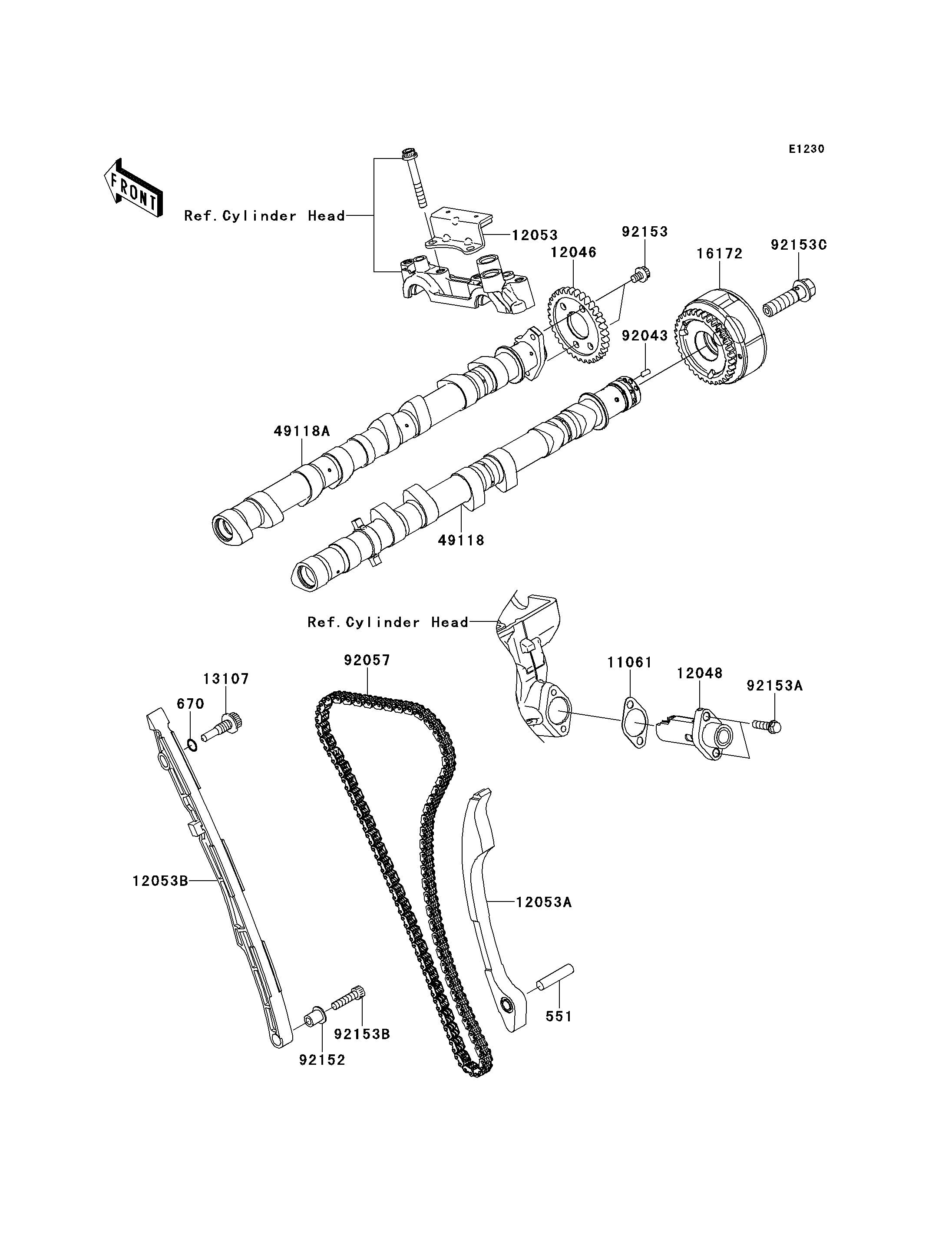 Camshaft(s)/Tensioner