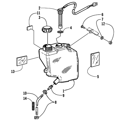 OIL TANK ASSEMBLY