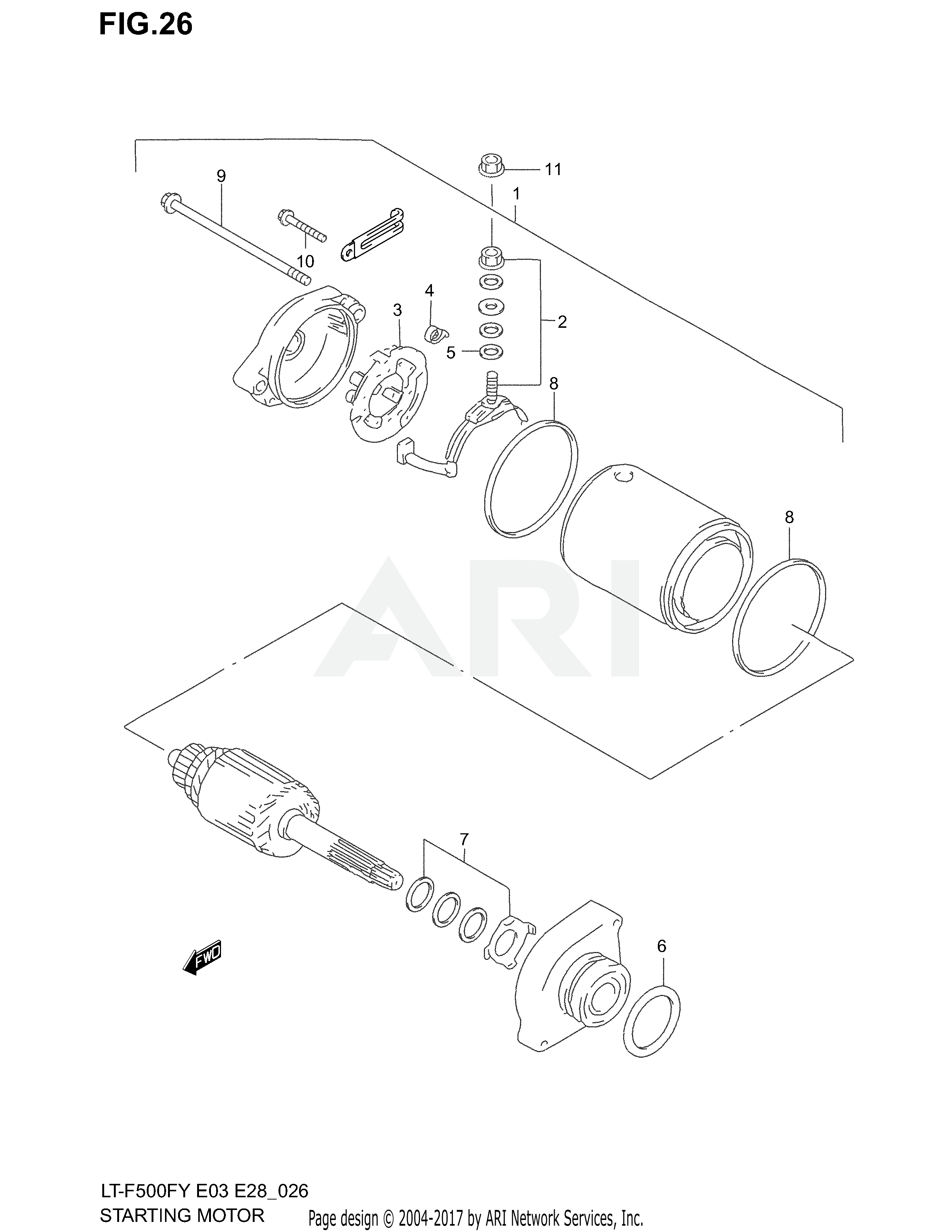 STARTING MOTOR