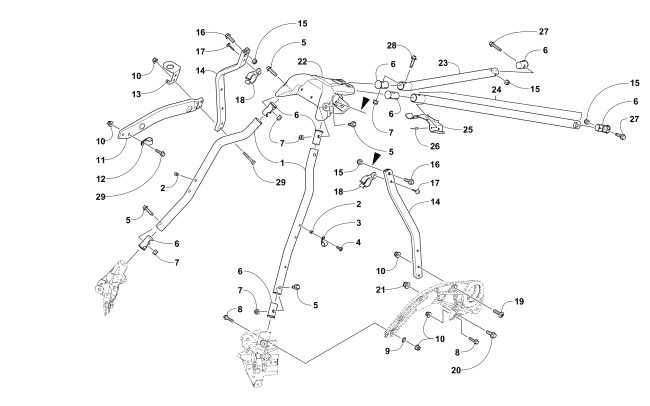 STEERING SUPPORT ASSEMBLY